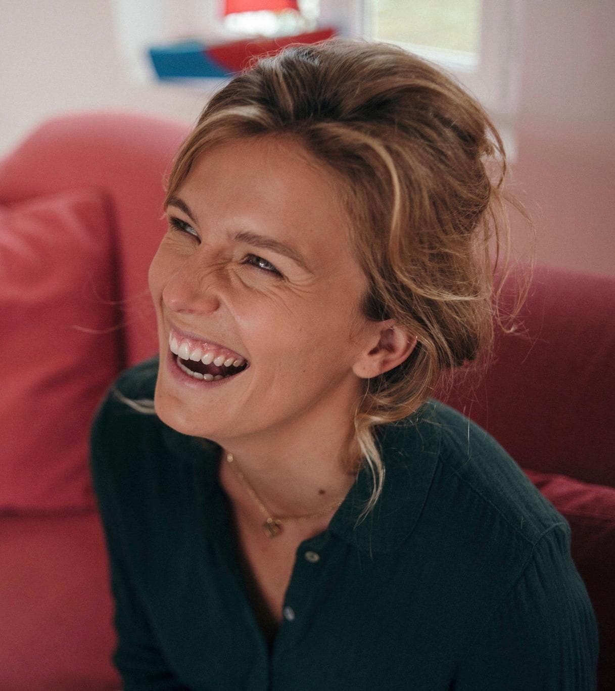 Albane d'Harcourt, coach et facilitatrice à Saint-Malo, souriante